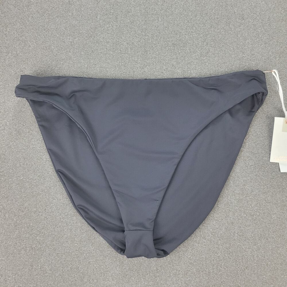 Good American Size 6 Black Basic Bikini Bottom